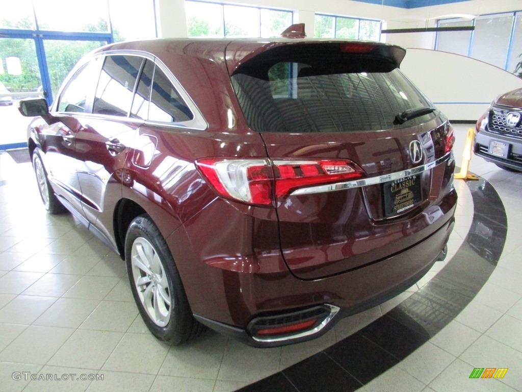 2018 RDX AWD - Basque Red Pearl II / Parchment photo #3