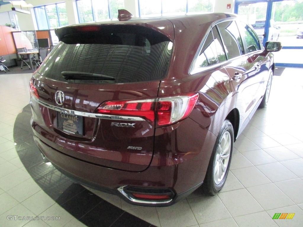 2018 RDX AWD - Basque Red Pearl II / Parchment photo #4