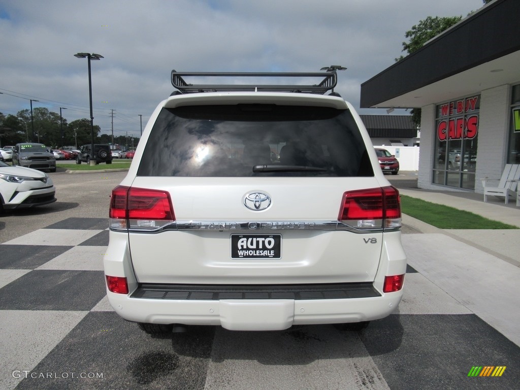 2020 Land Cruiser Heritage Edition 4WD - Blizzard White Pearl / Black photo #4