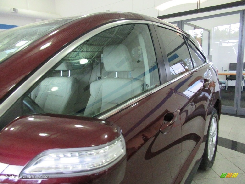 2018 RDX AWD - Basque Red Pearl II / Parchment photo #8