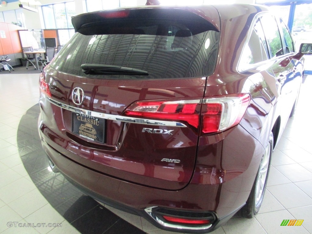2018 RDX AWD - Basque Red Pearl II / Parchment photo #10