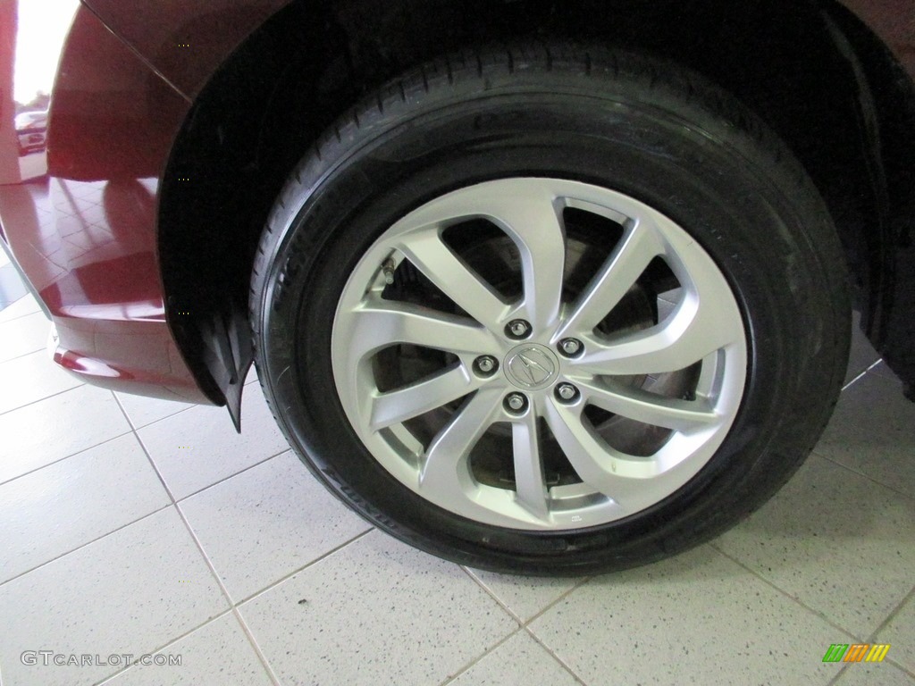 2018 RDX AWD - Basque Red Pearl II / Parchment photo #36