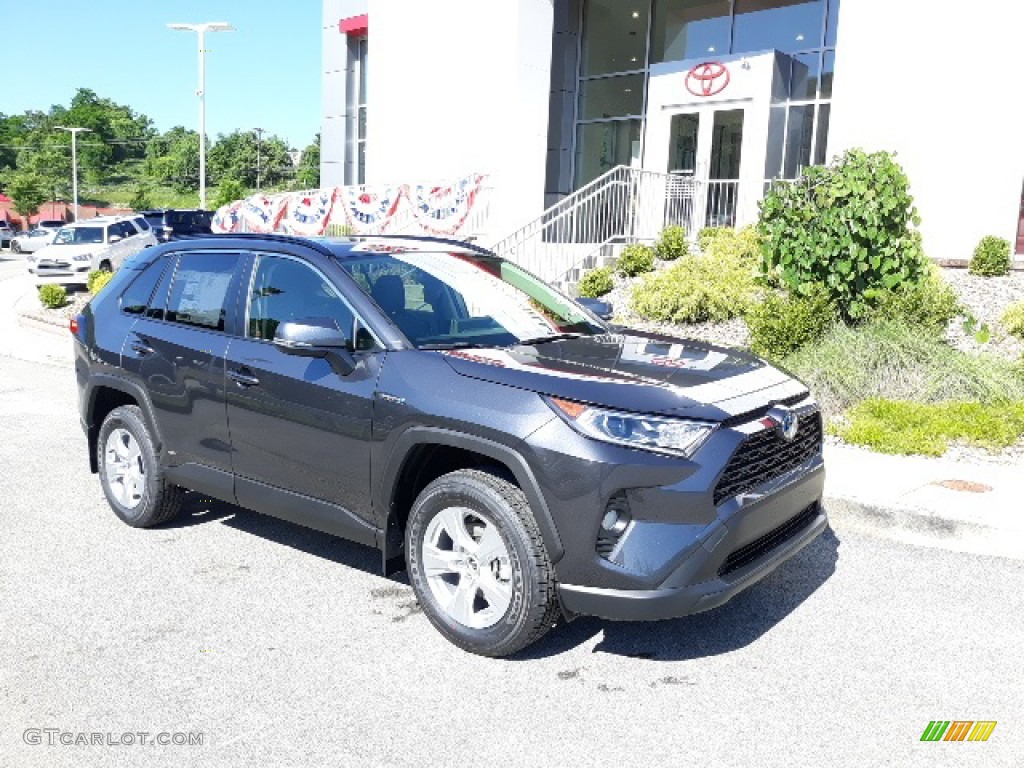 2020 RAV4 XLE AWD Hybrid - Magnetic Gray Metallic / Light Gray photo #1