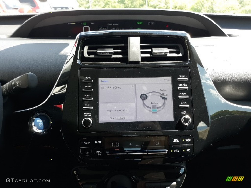 2020 Prius XLE AWD-e - Classic Silver Metallic / Black photo #13