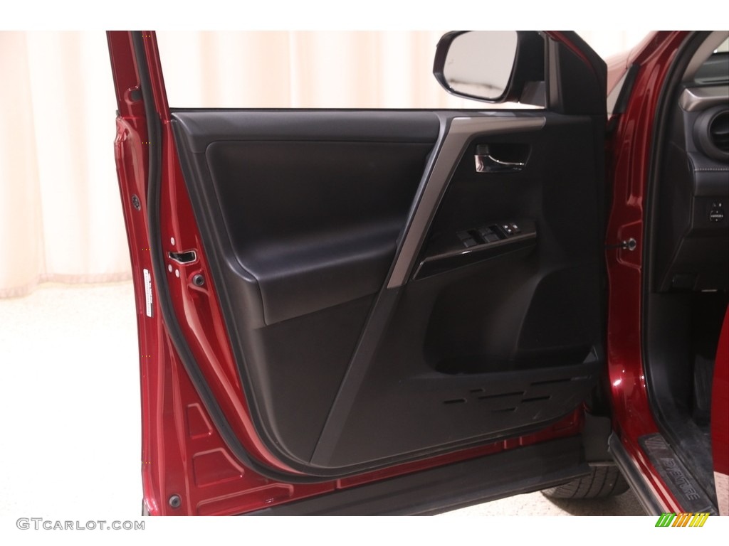 2018 RAV4 Adventure AWD - Ruby Flare Pearl / Black photo #4