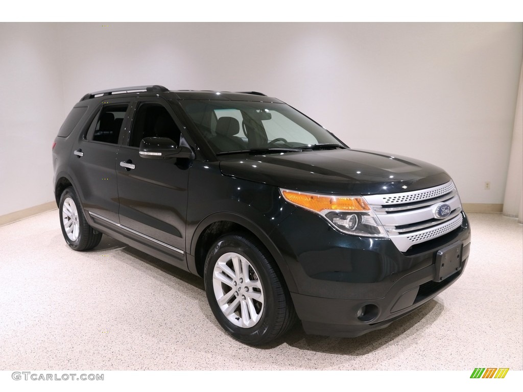 2015 Explorer XLT 4WD - Dark Side / Charcoal Black photo #1