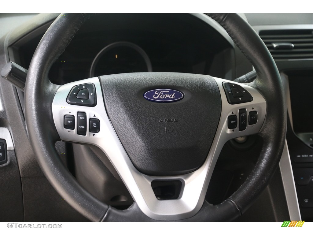 2015 Explorer XLT 4WD - Dark Side / Charcoal Black photo #8