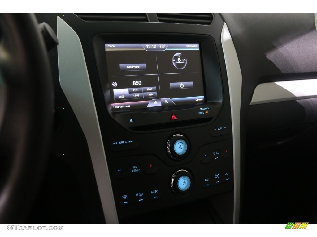 2015 Explorer XLT 4WD - Dark Side / Charcoal Black photo #11