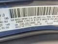 PBF: Reactor Blue Pearl 2020 Dodge Durango GT AWD Color Code