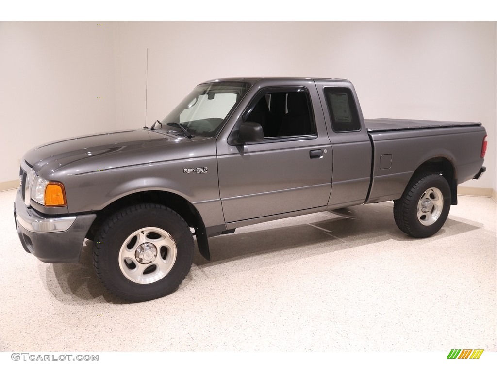 2005 Ranger XLT SuperCab 4x4 - Dark Shadow Grey Metallic / Medium Dark Flint photo #3