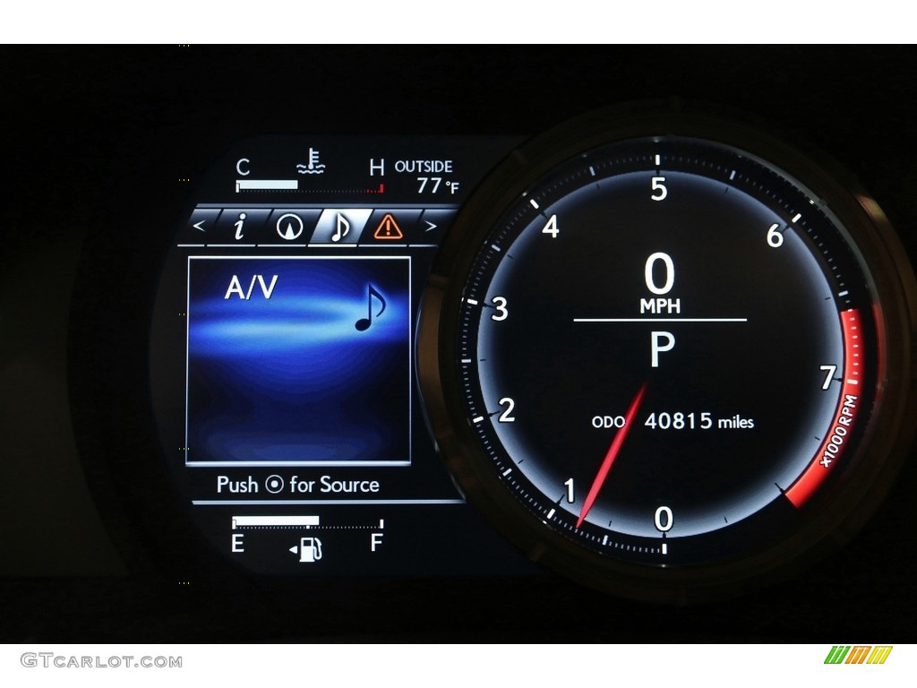 2016 Lexus IS 300 F Sport AWD Gauges Photos