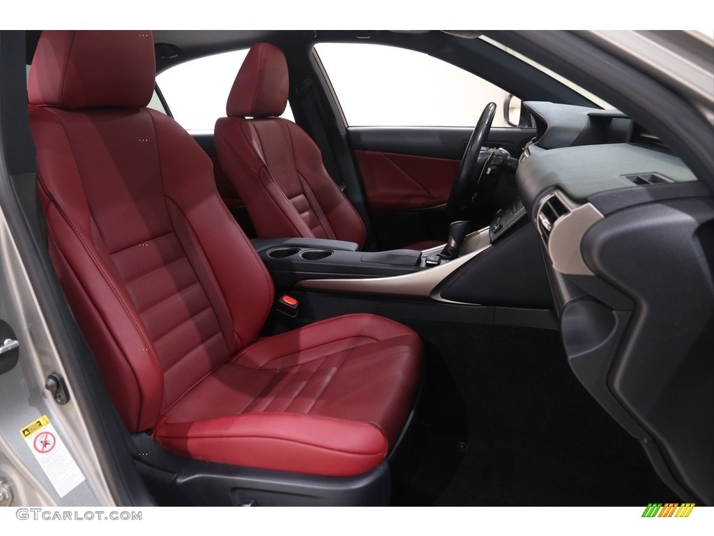 2016 Lexus IS 300 F Sport AWD Front Seat Photo #138445766