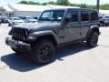 2020 Sting-Gray Jeep Wrangler Unlimited Willys 4x4  photo #1