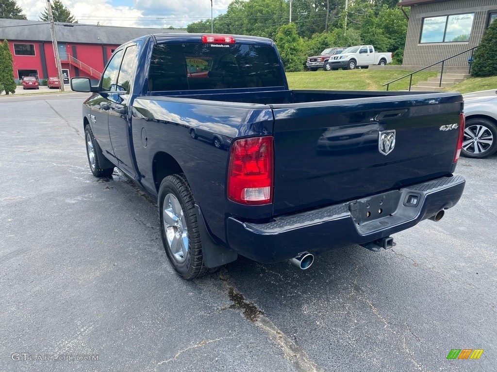 2014 1500 Express Quad Cab 4x4 - True Blue Pearl Coat / Black/Diesel Gray photo #8