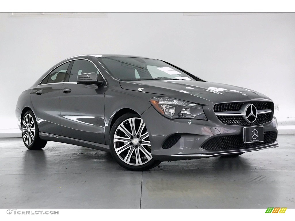 2017 CLA 250 Coupe - Mountain Grey Metallic / Black photo #34