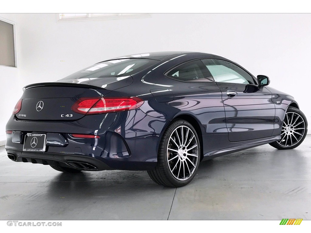 Lunar Blue Metallic 2017 Mercedes-Benz C 43 AMG 4Matic Coupe Exterior Photo #138451622