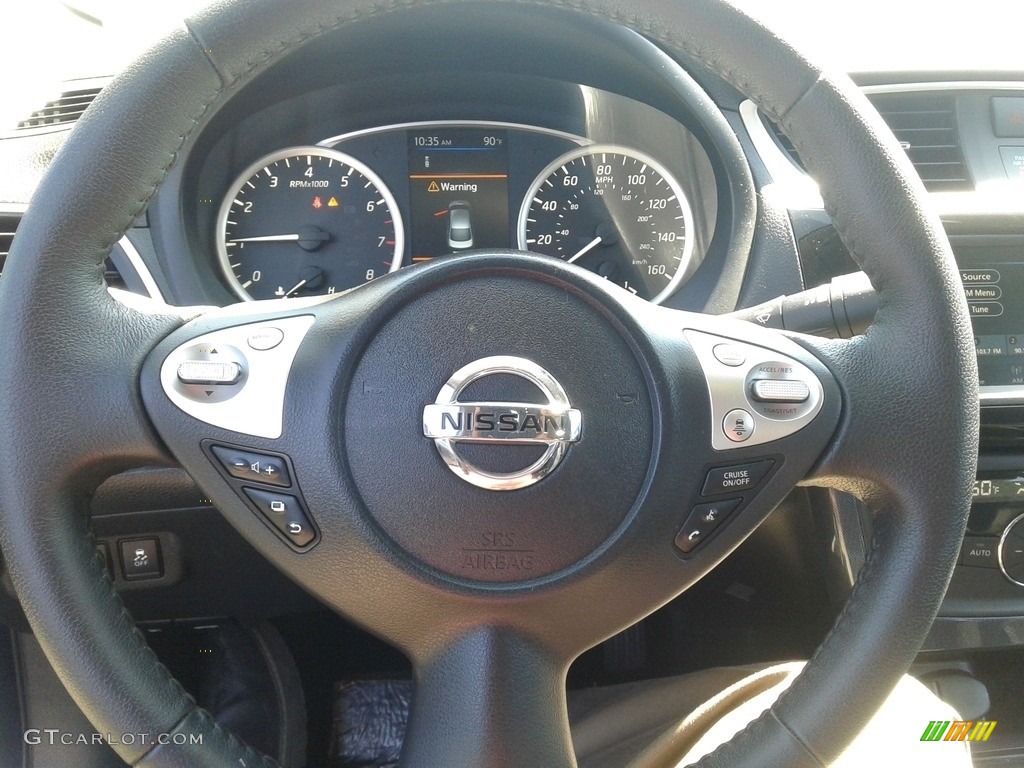 2019 Sentra SR - Deep Blue Pearl / Charcoal photo #17