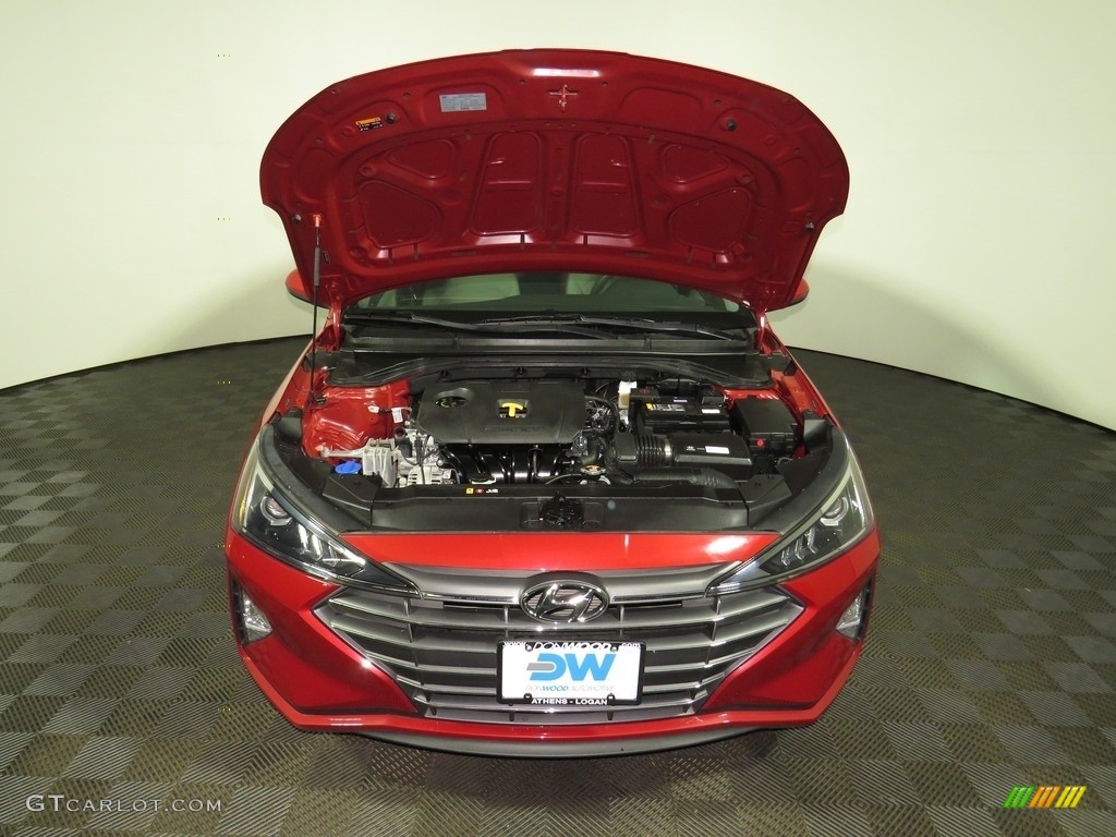 2019 Elantra SE - Scarlet Red / Gray photo #5
