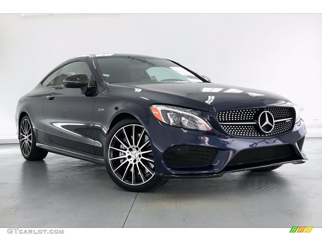 Lunar Blue Metallic 2017 Mercedes-Benz C 43 AMG 4Matic Coupe Exterior Photo #138452120