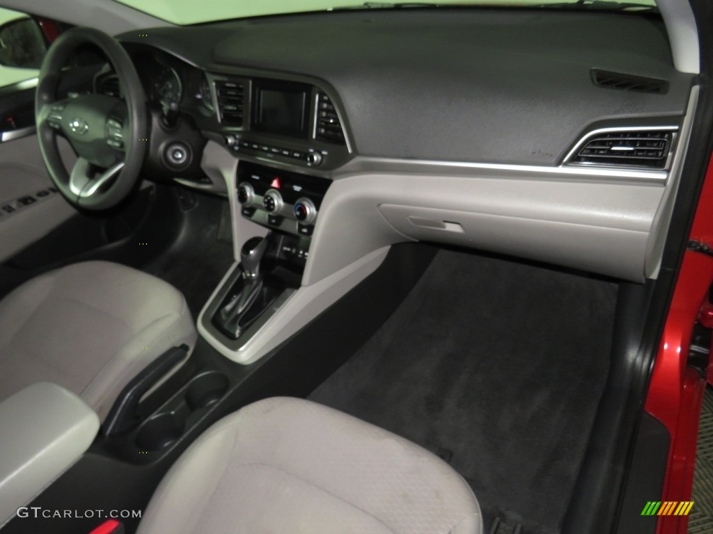 2019 Elantra SE - Scarlet Red / Gray photo #26