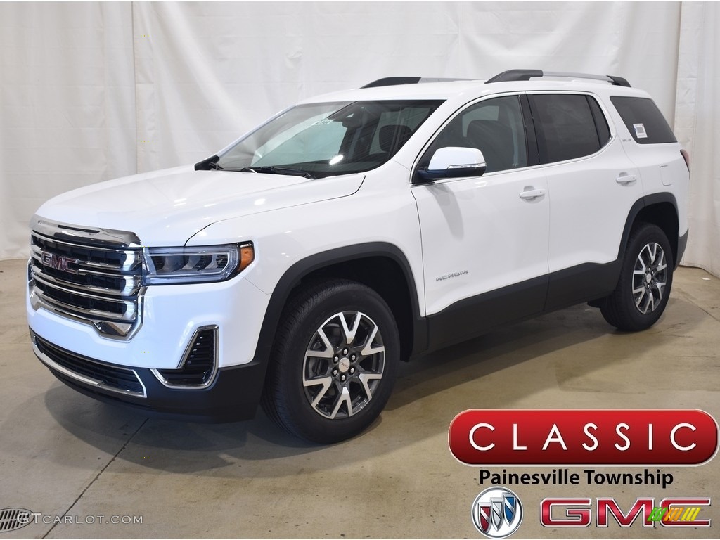 2020 Summit White GMC Acadia SLE 138442899 Photo 7