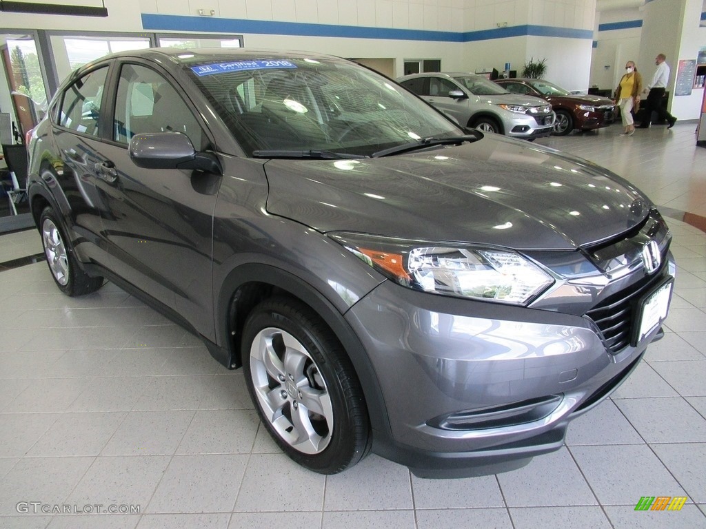 Modern Steel Metallic 2018 Honda HR-V LX Exterior Photo #138453113