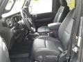 Black 2020 Jeep Gladiator North Edition 4x4 Interior Color