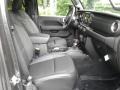 Black 2020 Jeep Gladiator North Edition 4x4 Interior Color