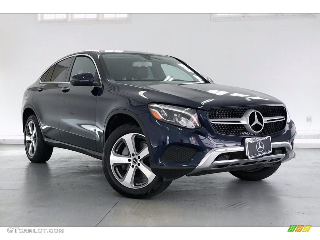 2017 GLC 300 4Matic - Lunar Blue Metallic / Black photo #34