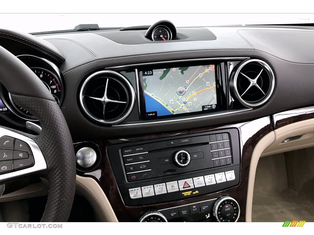 2017 SL 450 Roadster - designo Diamond White Metallic / Ginger Beige/Espresso Brown photo #5