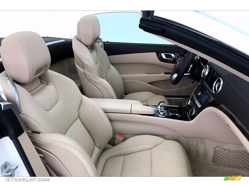 2017 SL 450 Roadster - designo Diamond White Metallic / Ginger Beige/Espresso Brown photo #6
