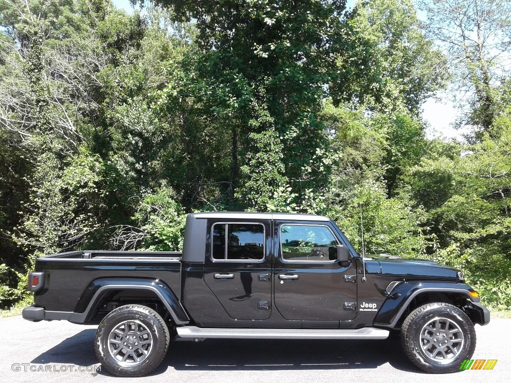 Black 2020 Jeep Gladiator North Edition 4x4 Exterior Photo #138454281