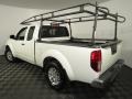 Glacier White - Frontier SV King Cab 4x4 Photo No. 9