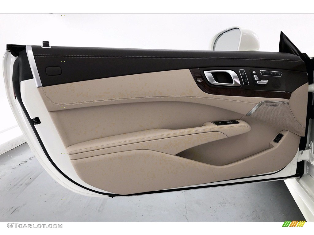 2017 SL 450 Roadster - designo Diamond White Metallic / Ginger Beige/Espresso Brown photo #23