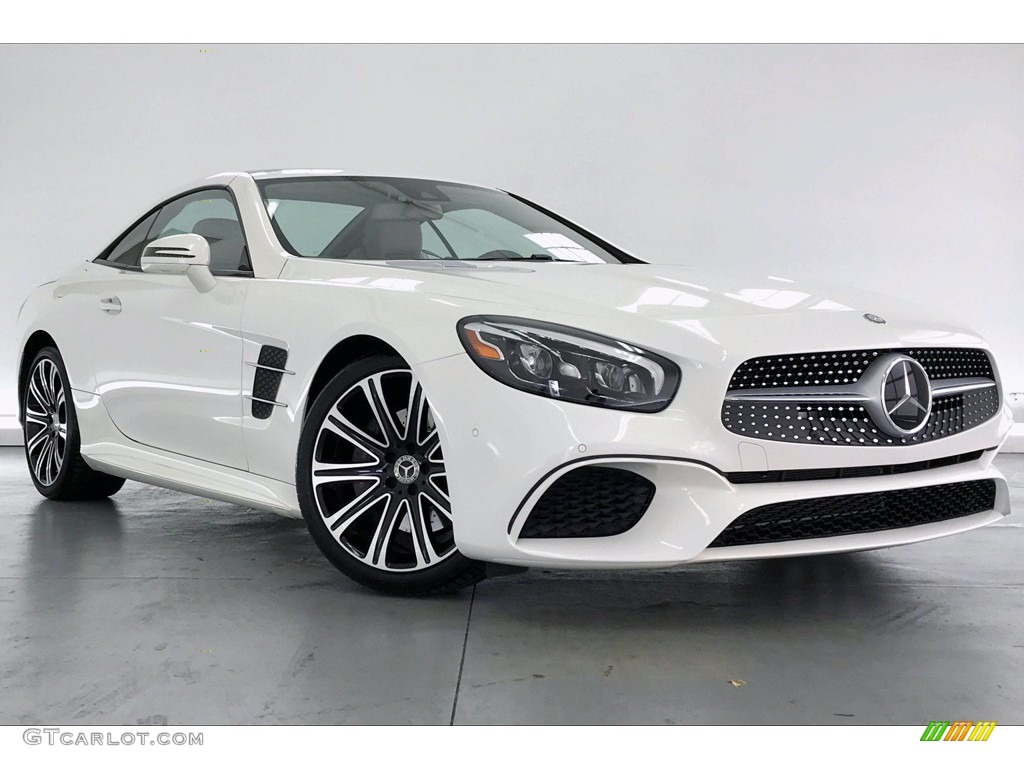 2017 SL 450 Roadster - designo Diamond White Metallic / Ginger Beige/Espresso Brown photo #32