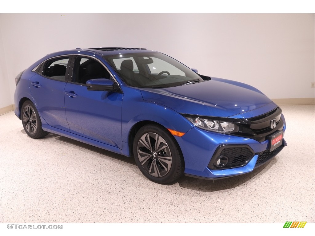 Aegean Blue Metallic Honda Civic