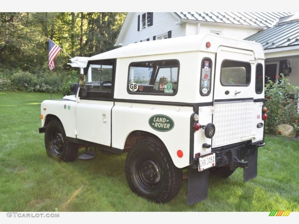 White 1981 Land Rover Series III 2 Door Exterior Photo #138455162