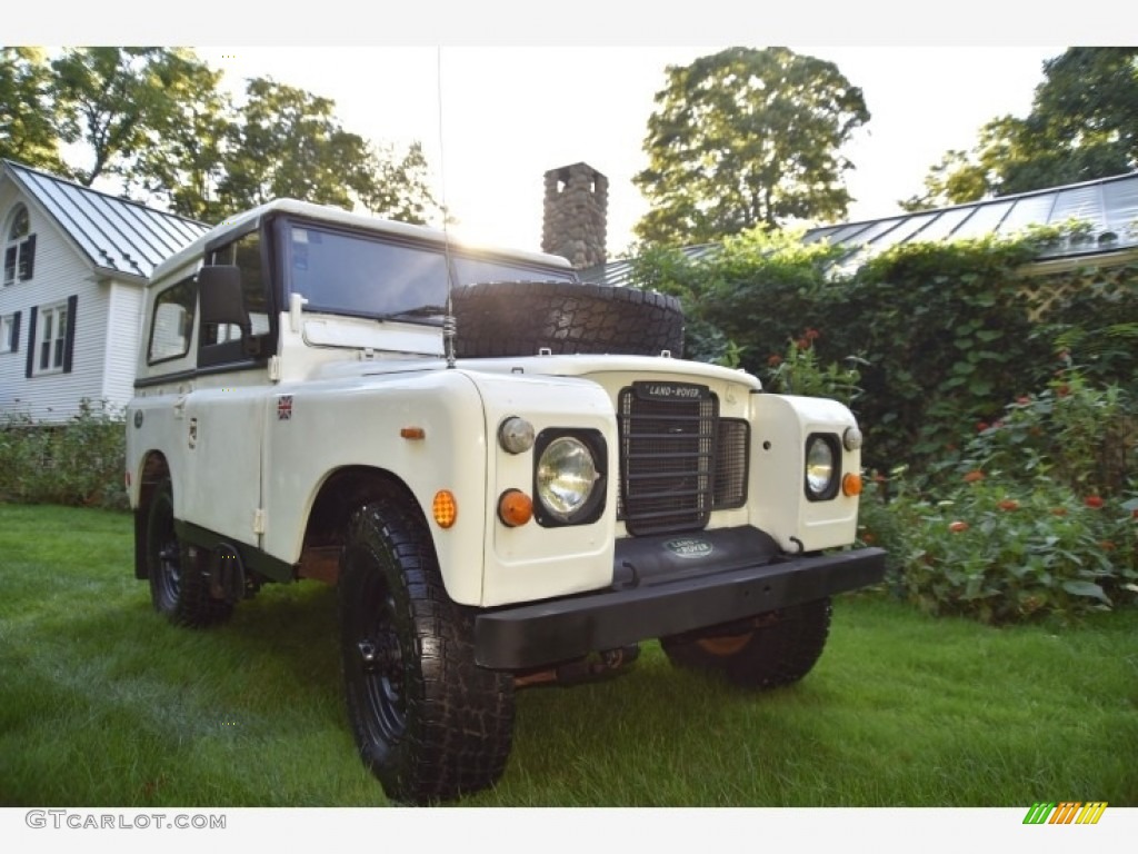 White 1981 Land Rover Series III 2 Door Exterior Photo #138455186