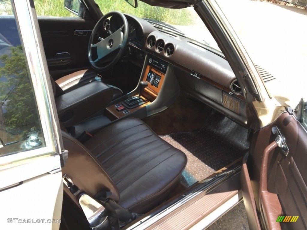 1981 Mercedes-Benz SL Class 380 SL Roadster Front Seat Photo #138455615