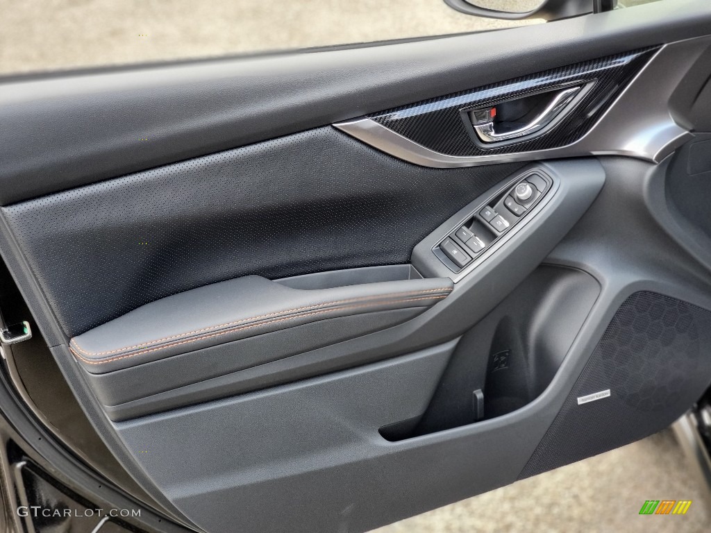 2020 Subaru Crosstrek 2.0 Limited Black Door Panel Photo #138455783