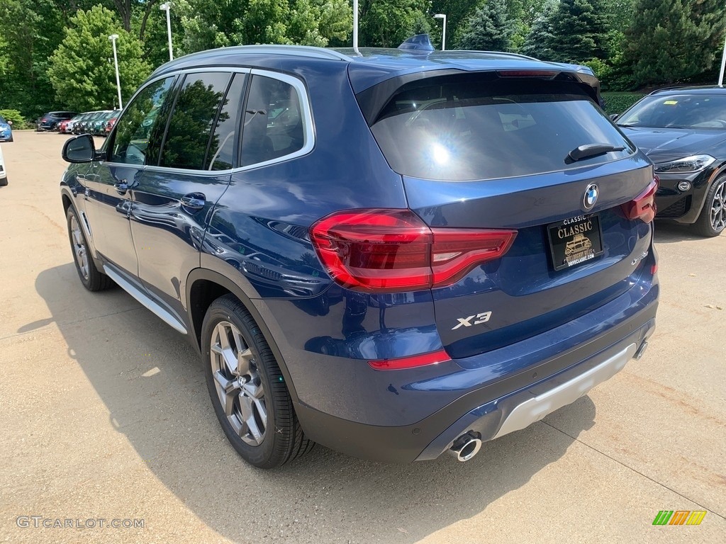 2020 X3 xDrive30i - Phytonic Blue Metallic / Cognac photo #2