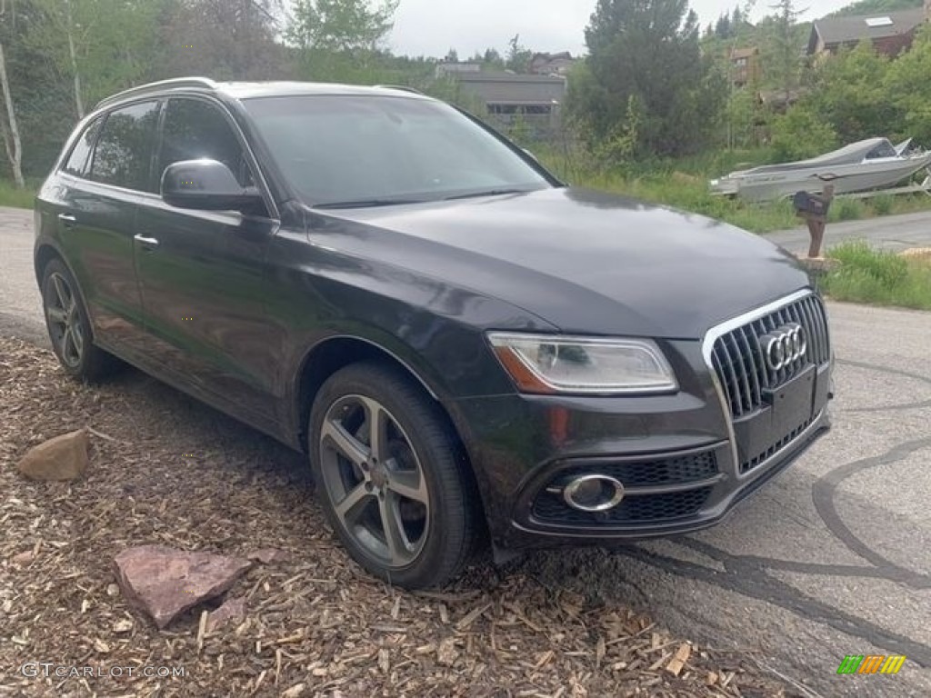 2016 Q5 3.0 TFSI Premium Plus quattro - Monsoon Gray Metallic / Titanium Gray photo #5