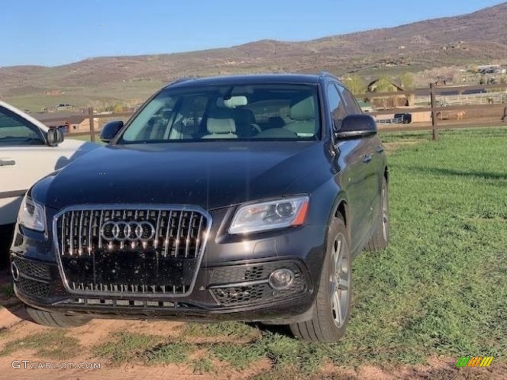 2016 Q5 3.0 TFSI Premium Plus quattro - Monsoon Gray Metallic / Titanium Gray photo #7