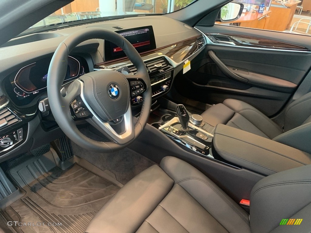 2020 5 Series 530i xDrive Sedan - Mediterranean Blue Metallic / Black photo #3