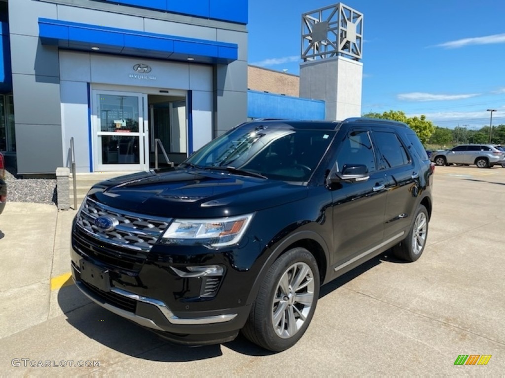 2018 Explorer Limited 4WD - Shadow Black / Ebony Black photo #1