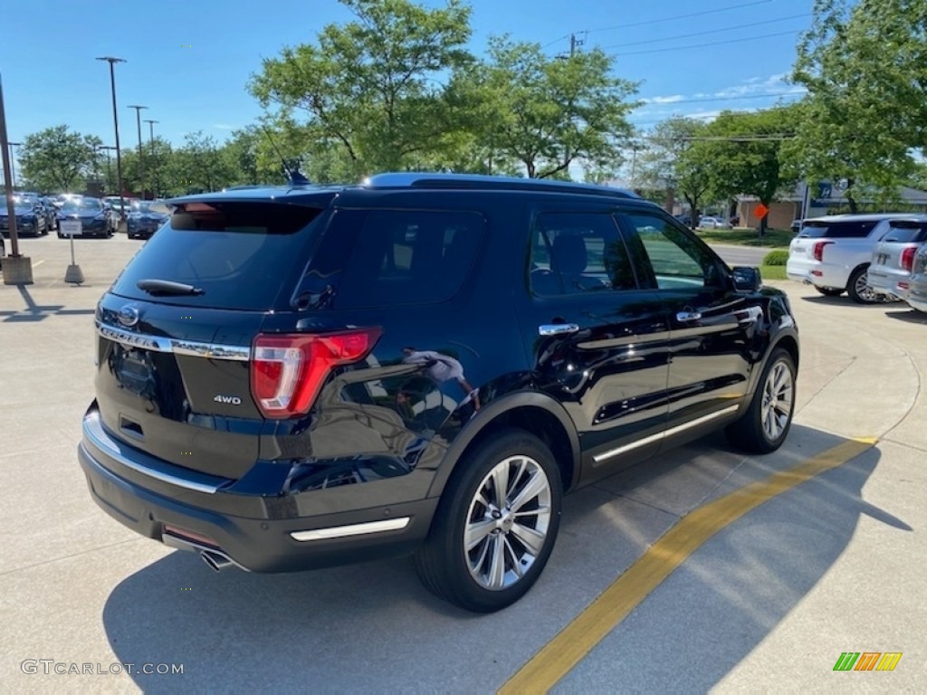 2018 Explorer Limited 4WD - Shadow Black / Ebony Black photo #2