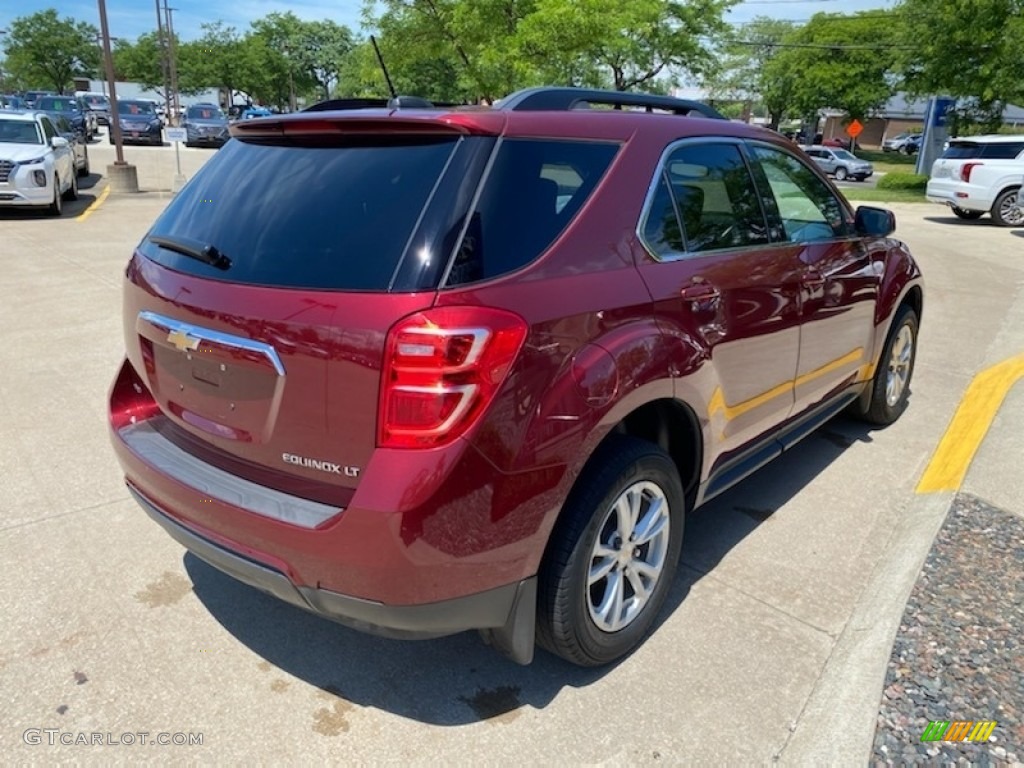 2016 Equinox LT AWD - Siren Red Tintcoat / Jet Black photo #2