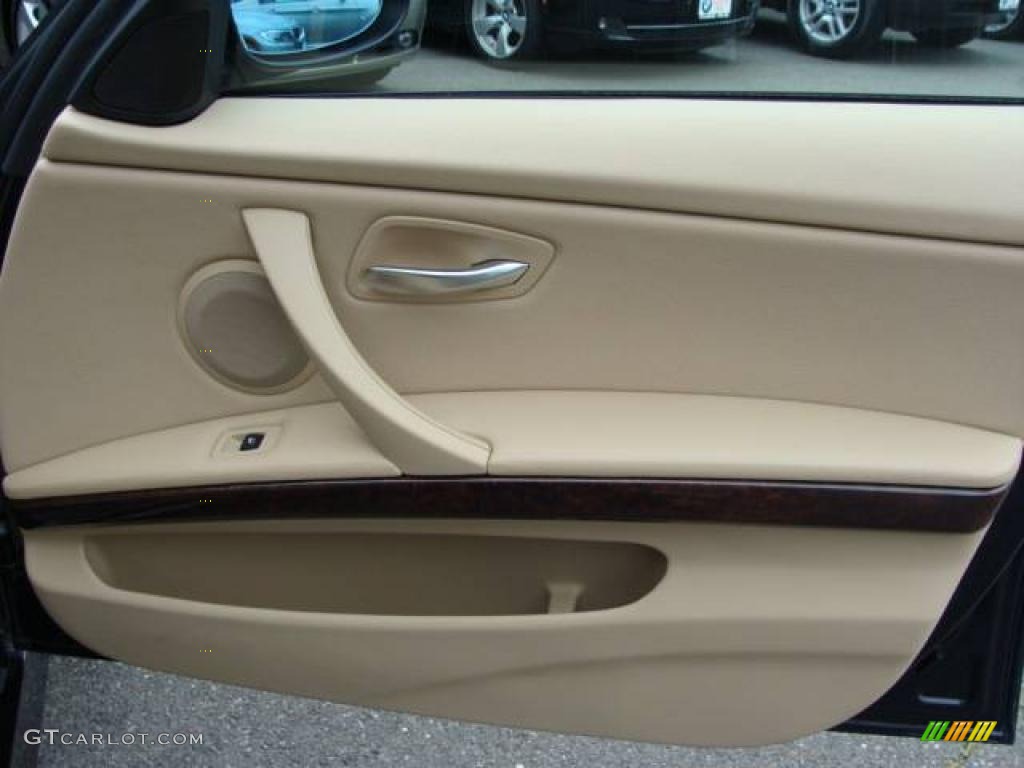 2007 3 Series 328xi Wagon - Monaco Blue Metallic / Beige photo #21