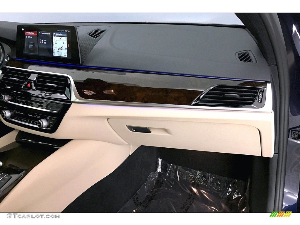 2017 5 Series 530i Sedan - Imperial Blue Metallic / Canberra Beige photo #22