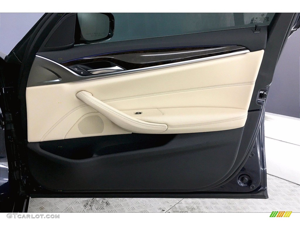2017 5 Series 530i Sedan - Imperial Blue Metallic / Canberra Beige photo #24